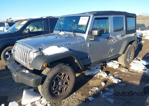2013 Jeep Wrangler Unlimited Rubicon z USA, uszkodzony, nr VIN 1C4HJWFG2DL588060